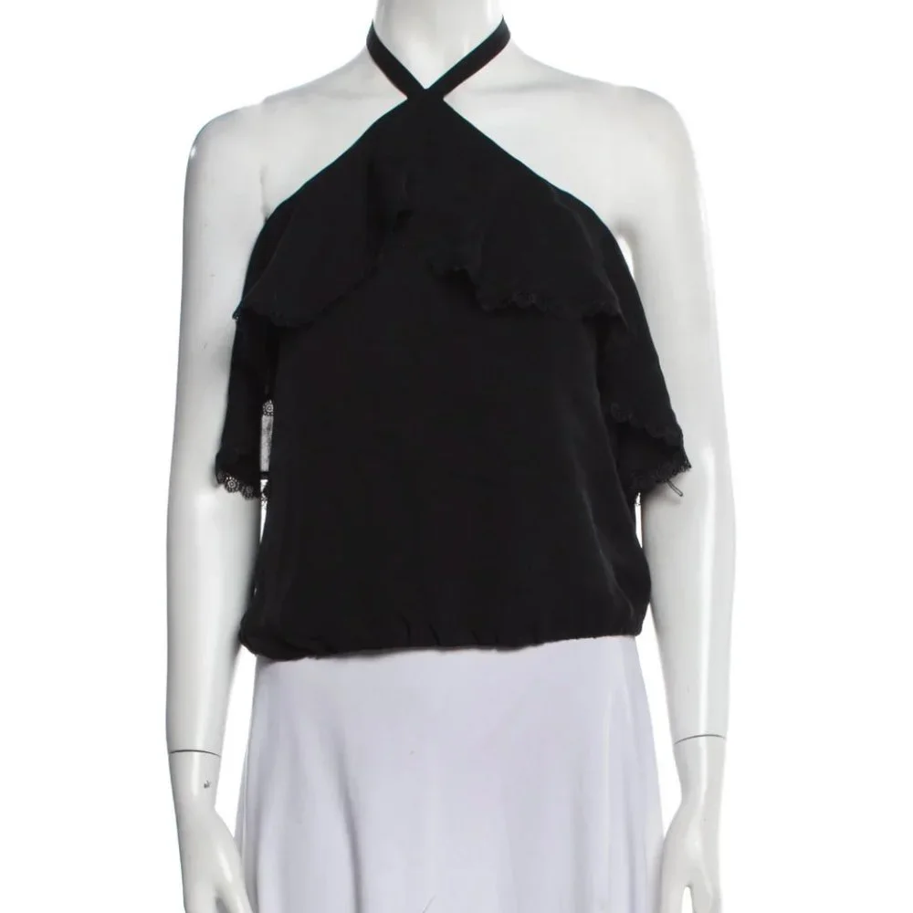 Alice and Olivia Halter Neck Top - Picture 2 of 7